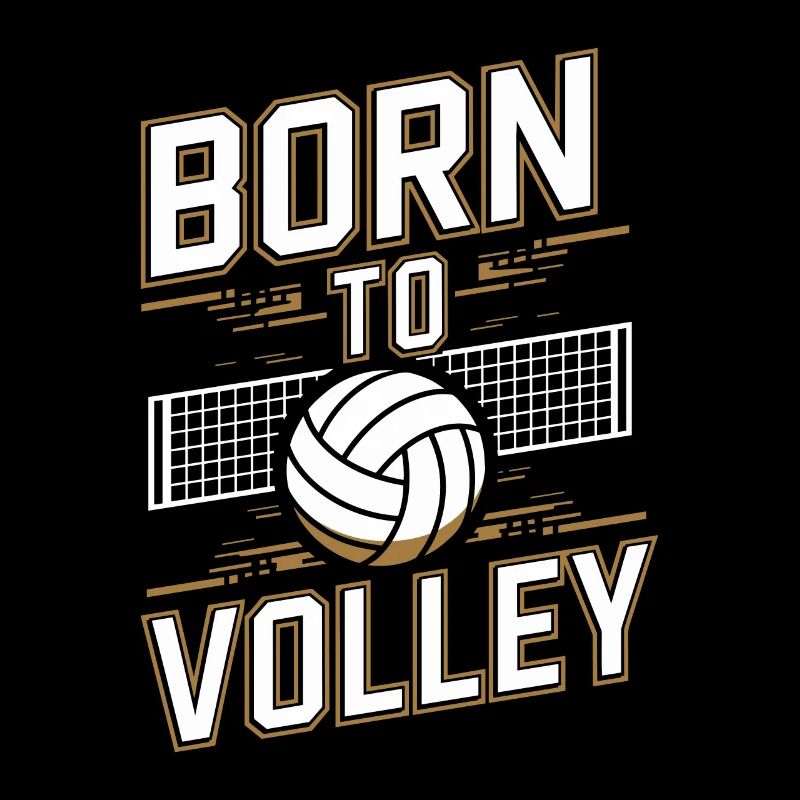 Volleyball Player And Fan Spike Serving
