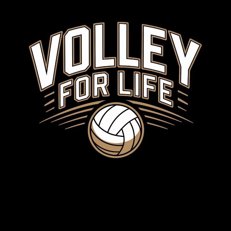 Volleyball Player And Fan Spike Serving