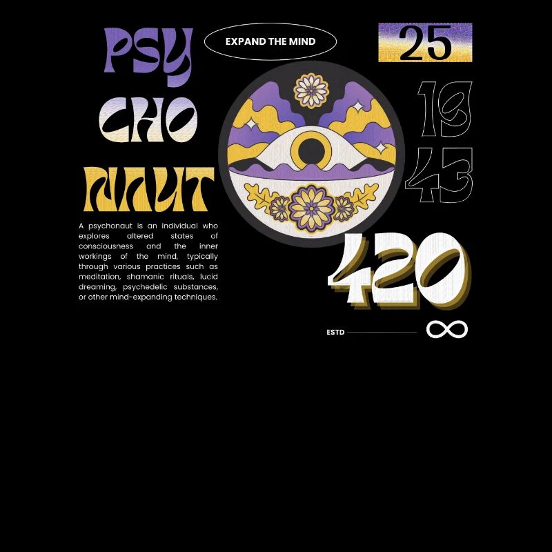 1943 Psychonaut Trippy Infinity Erweitern