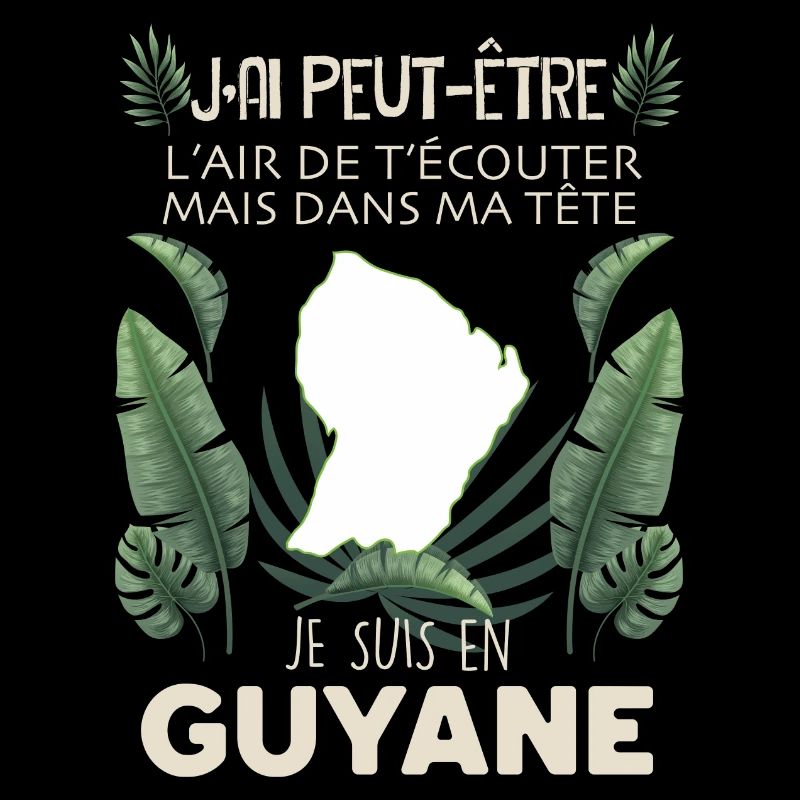 Message Guyane Idée Cadeau Guyanaise