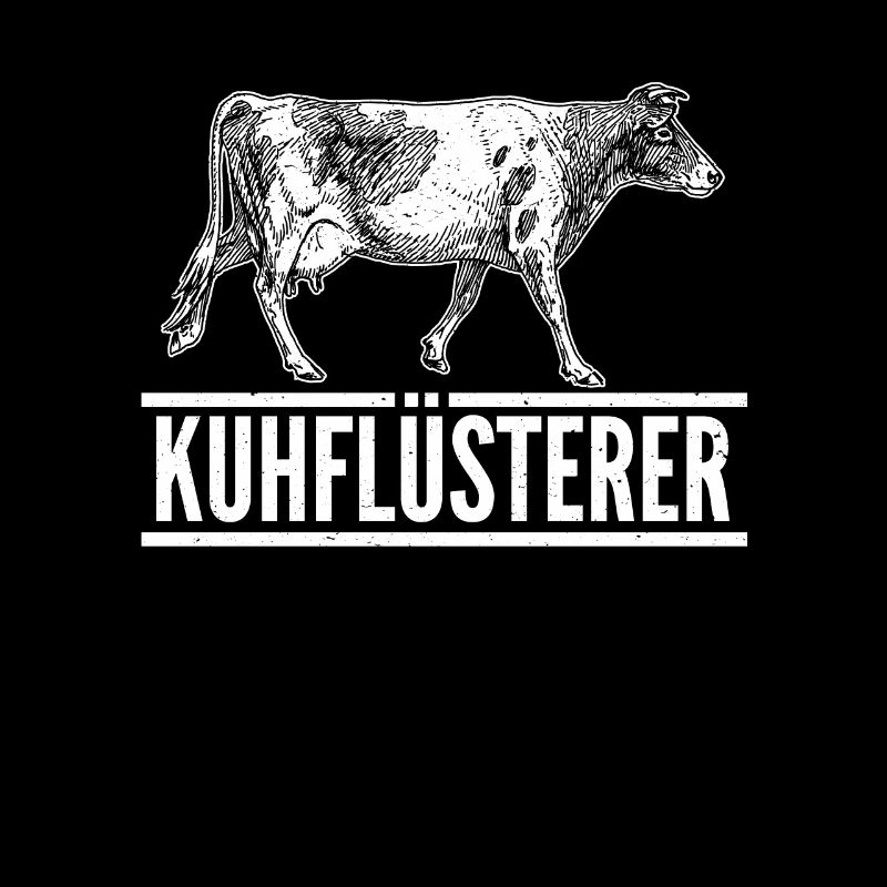 Kuh Landwirt Traktor Cow Dame Mann Herr Sprüche