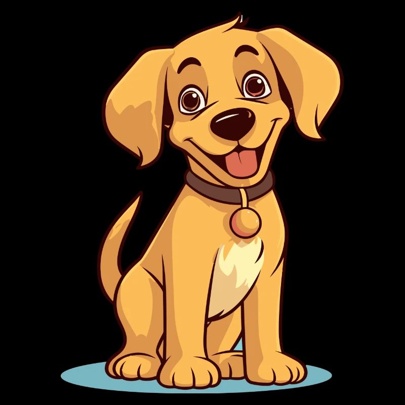 Conception de chien mignon pour les propriétaires de chiens