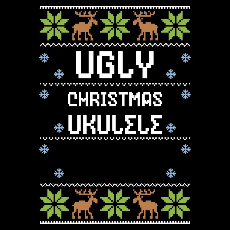Ukulélé de Noël moche