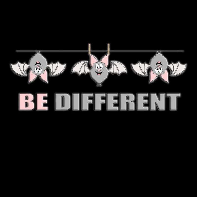 BE DIFFERENT - FLEDERMÄUSE - FLEDERMAUS - WÄSCHE