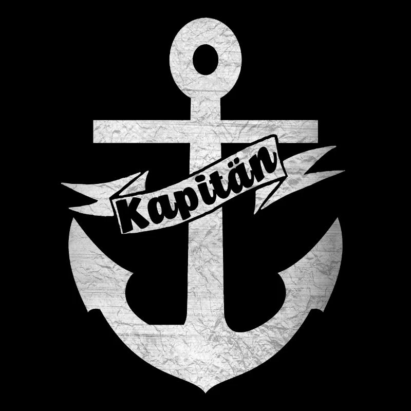 Der Kapitän Anker Seemänner Geschenk Boot Schiff