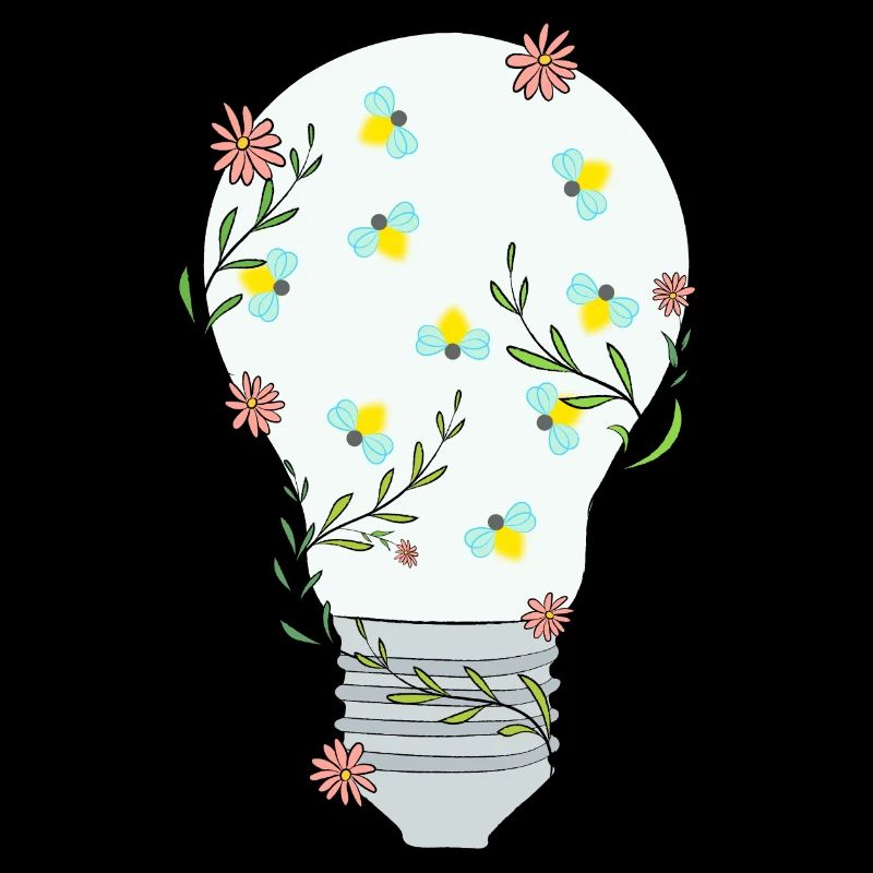 Blumen glühbirne
