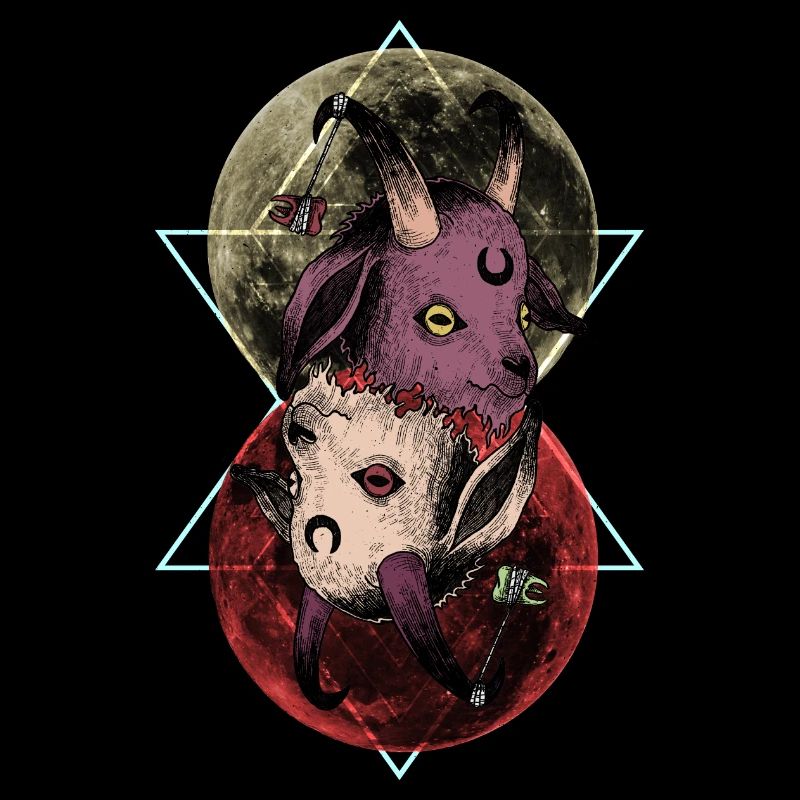 As Above So Below Goat - Ziege