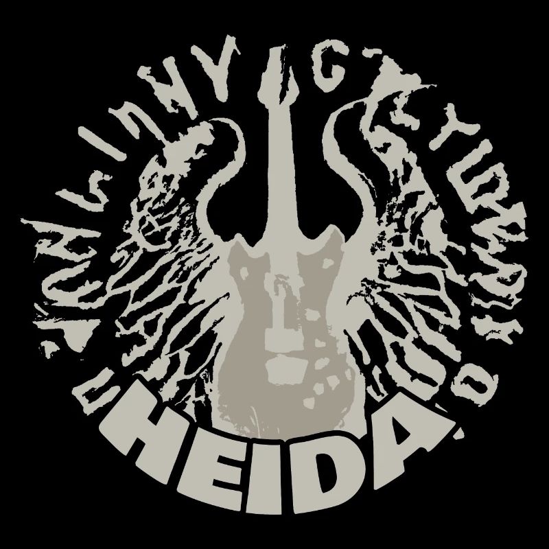 Heida as a guitar