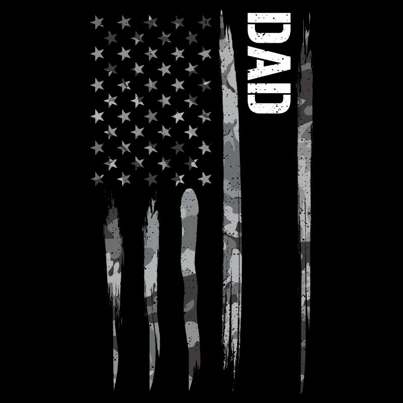 Dad - American Flag