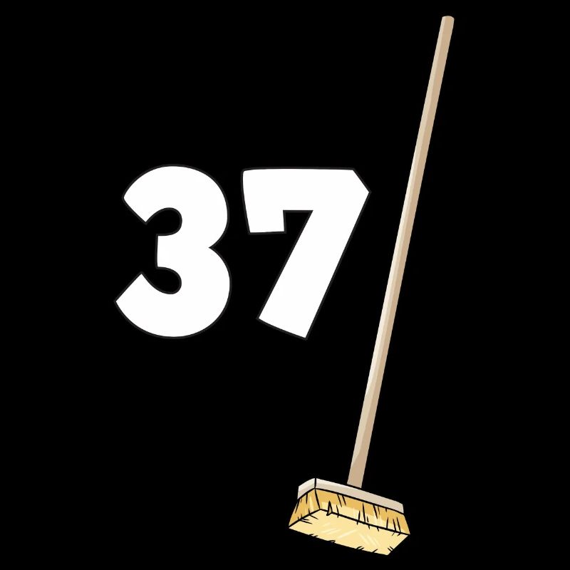 37 Besen Geschenk Mann oder Frau 36 Jahre Geburtstag