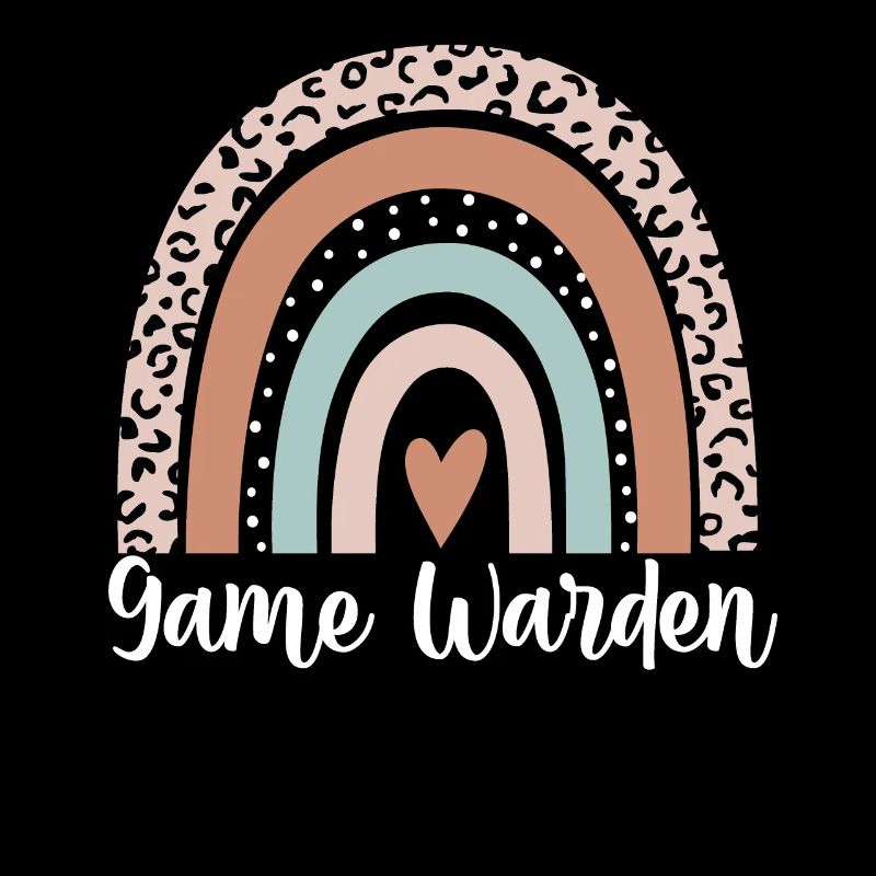 Game Warden Rainbow Leopard Funny Game Warden