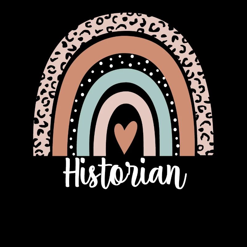 Historian Rainbow Leopard Funny Historian