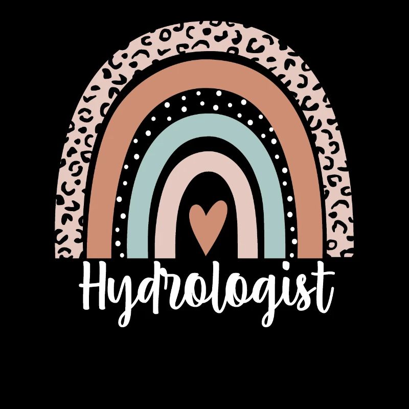 Hydrologe Regenbogenleopard Lustiger Hydrologe