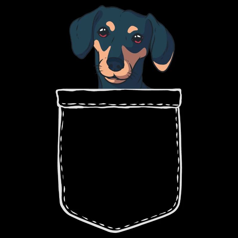 Dacker Poitrine Poitrine Animal Chien Cadeau