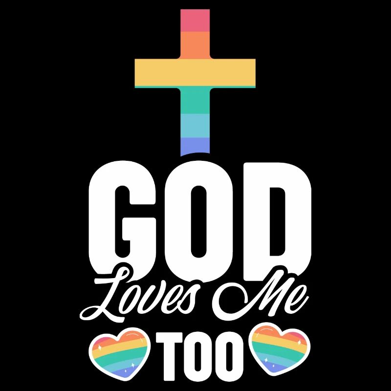 LGBTQ Regenbogen | Gott Glaube Christ Geschenkidee