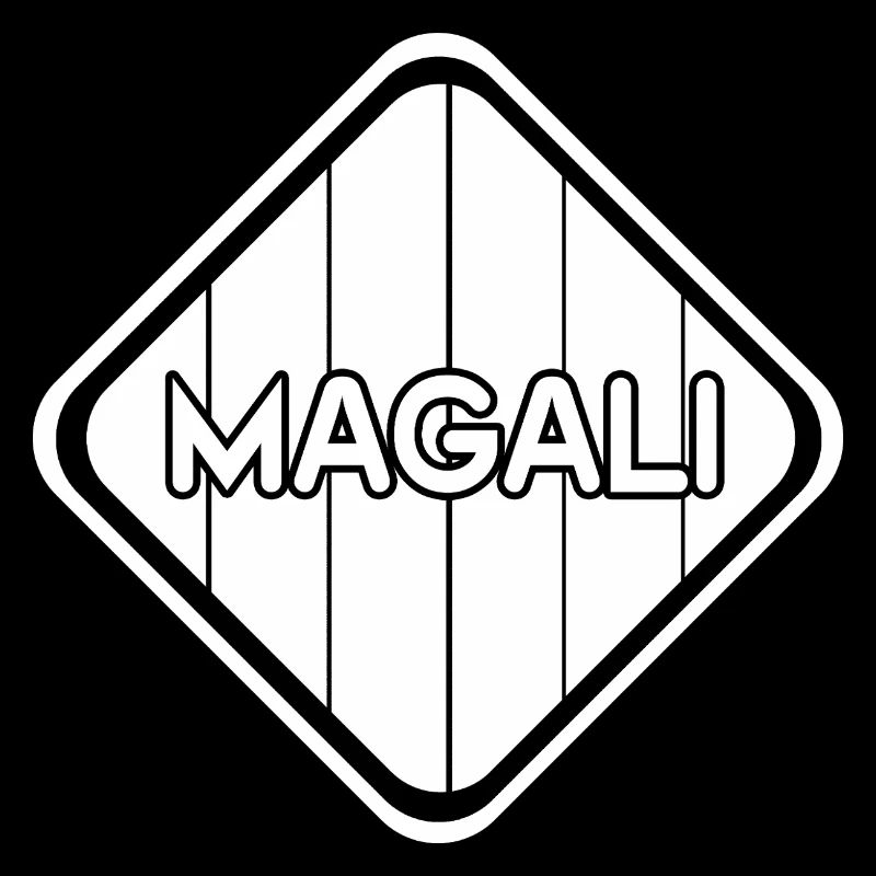 Magali als Mädchen