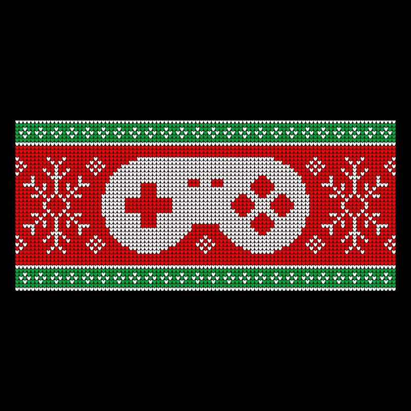 Gaming Pad Christmas Pattern Coffee Mug