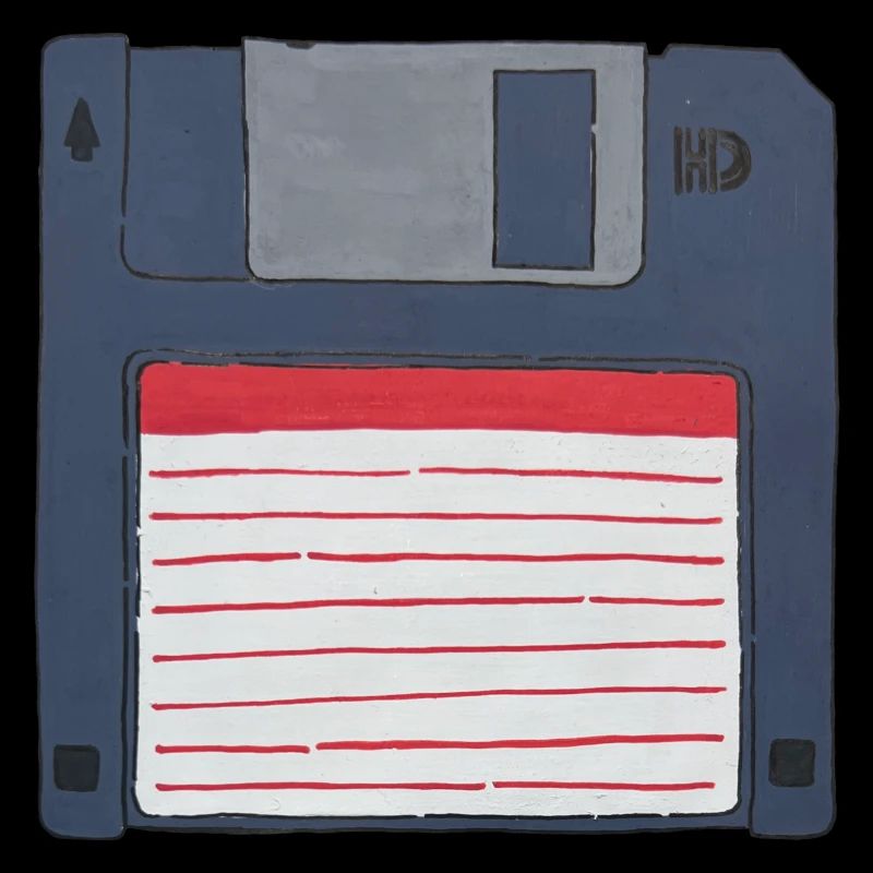 Floppy Disk Retro Vintage Old school 80s 90s