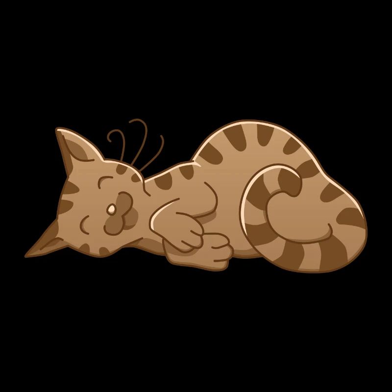 sleeping cat