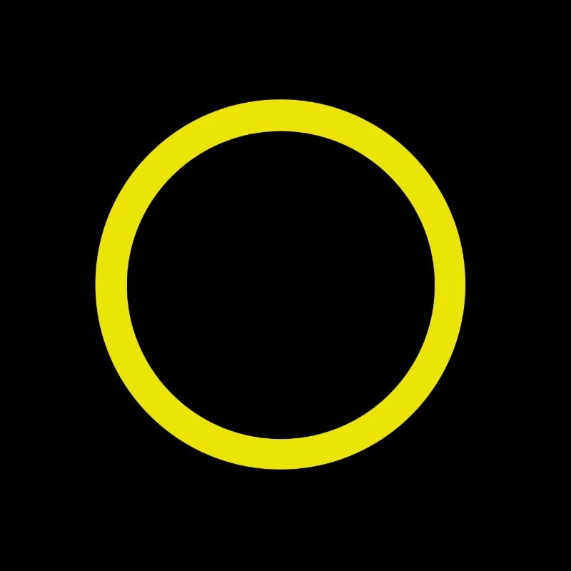 cercle jaune circle yellow design