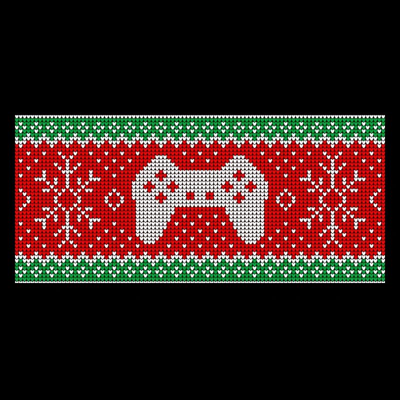 Christmas Pattern Gaming Pad Coffee Mug