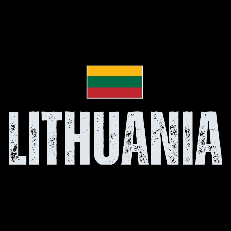 Fierté lituanienne, drapeau de la Lituanie