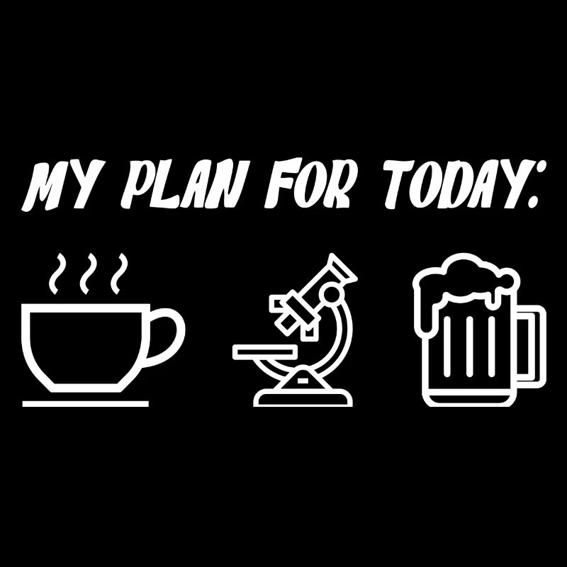 Mon plan pour aujourd’hui Café Microscope Bière