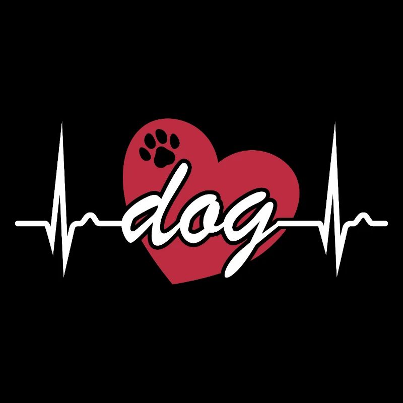 ECG Curve - Heart Curve - Pulse - Dog