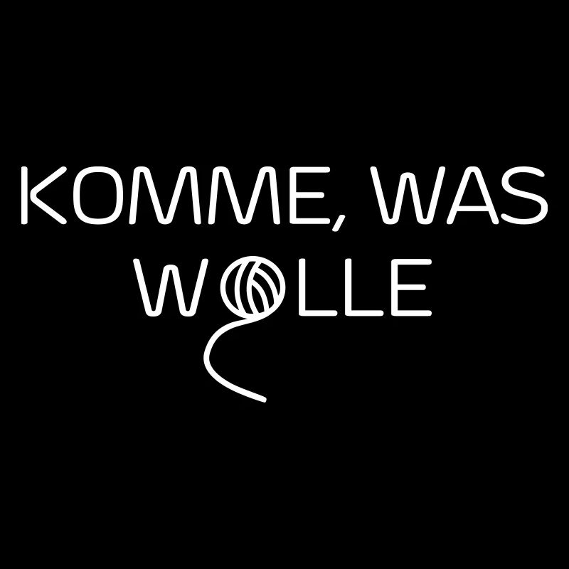 Komme was Wolle