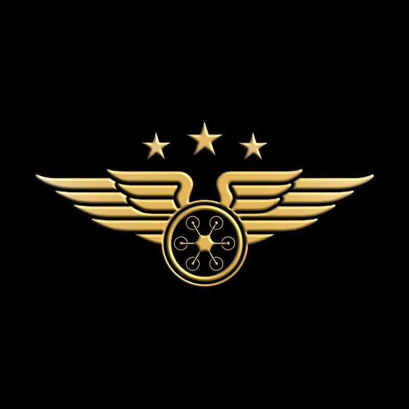Drone pilot - drone pilot emblem badge