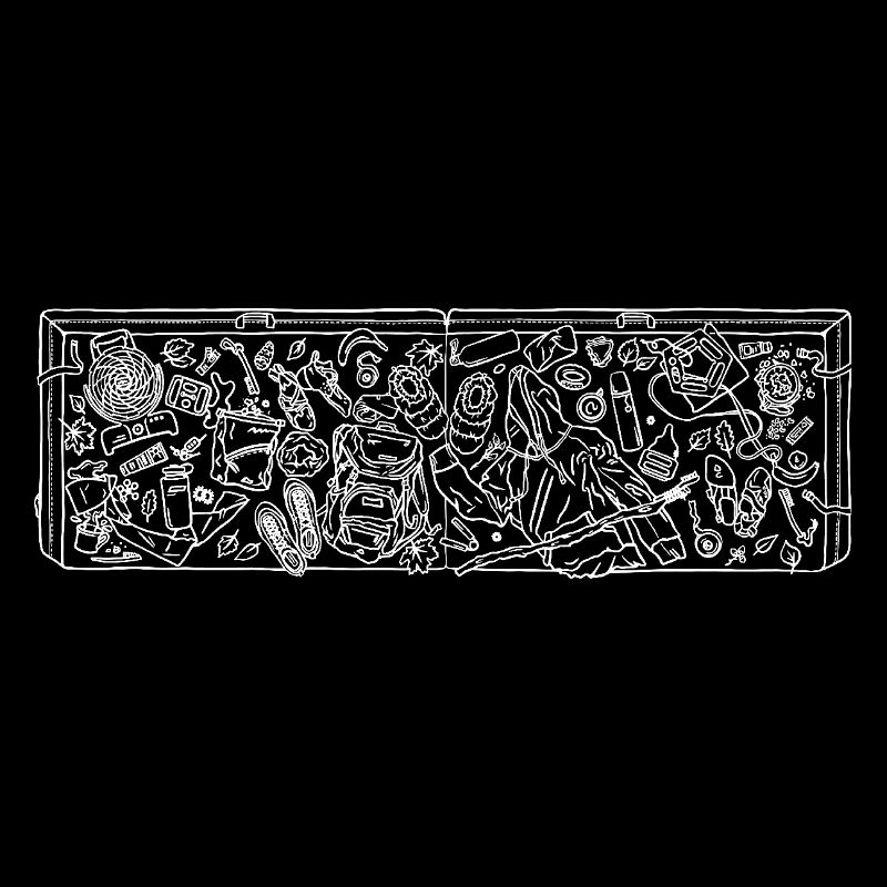 Messy Crashpad - White