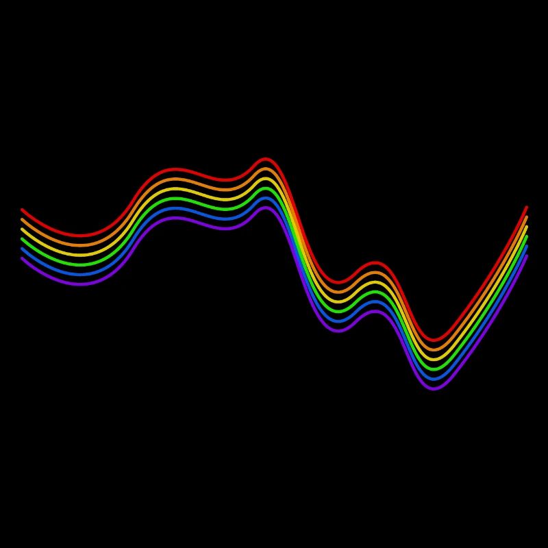 arc en ciel fou