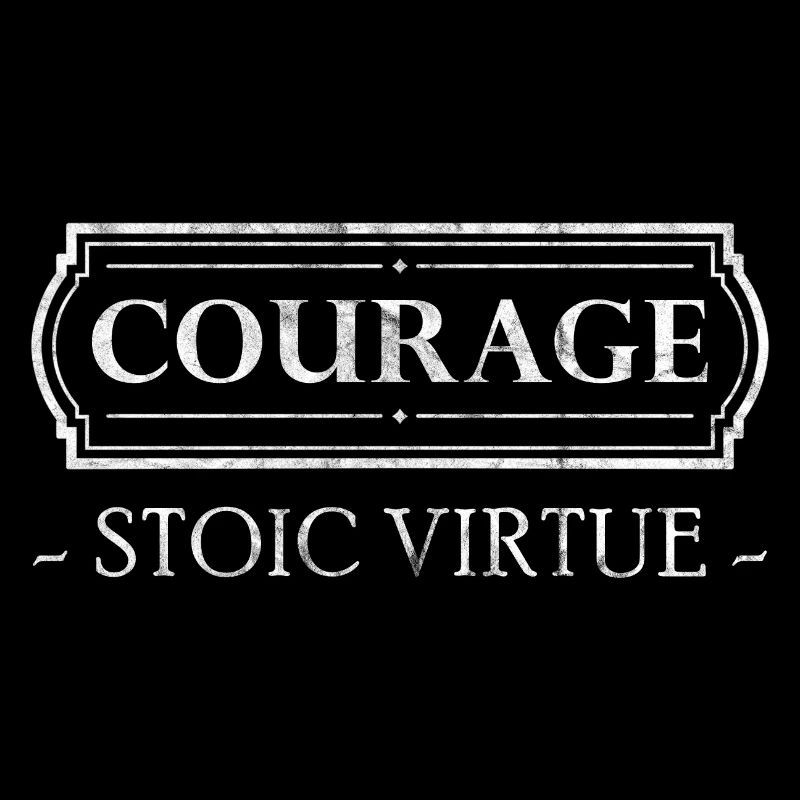 Vertu stoïcienne Courage Courage Stoïcisme
