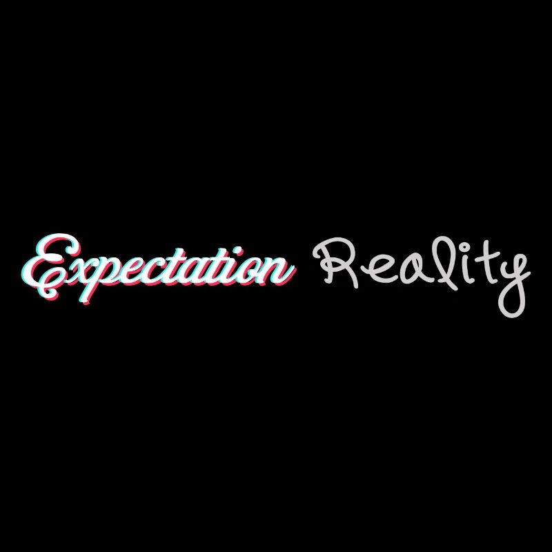 Expectation vs. Reality Meme Print