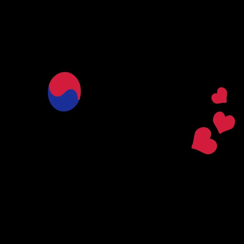 Love South korea in korean language