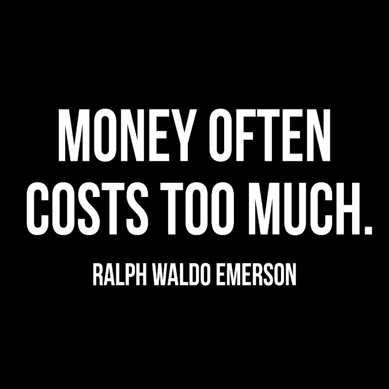 L’argent coûte trop cher Devis Tee