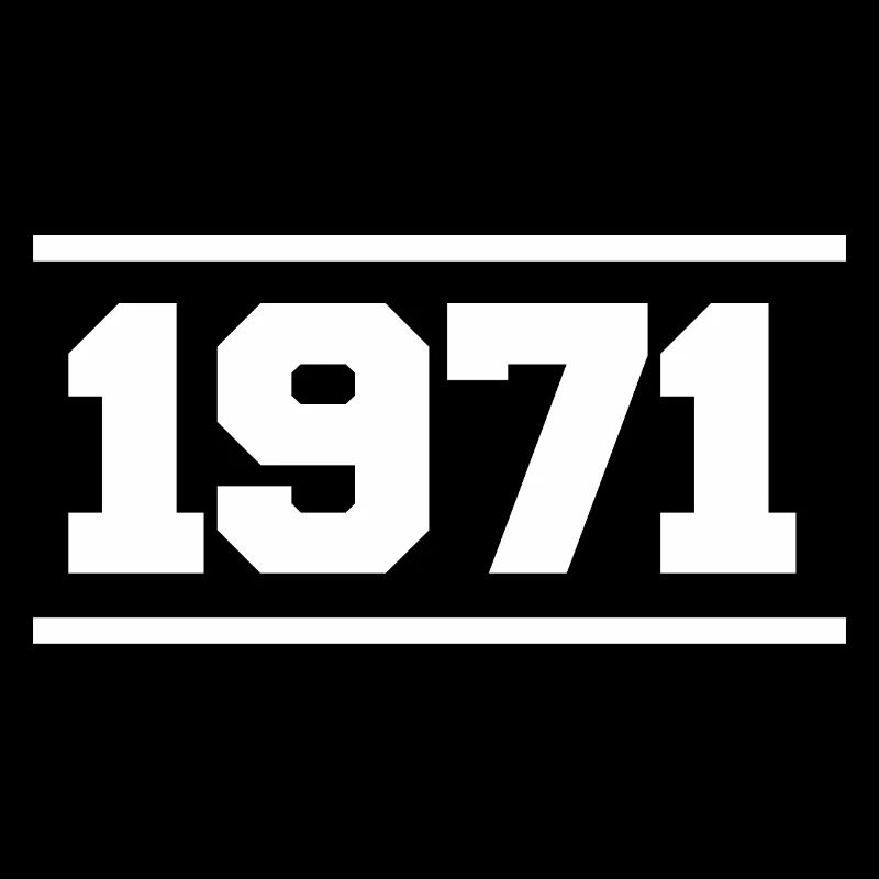 1971 Cadeau rétro 1971