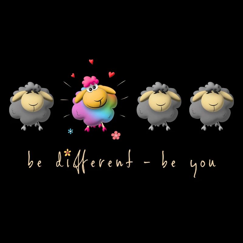 be different - be you / Design de déclaration