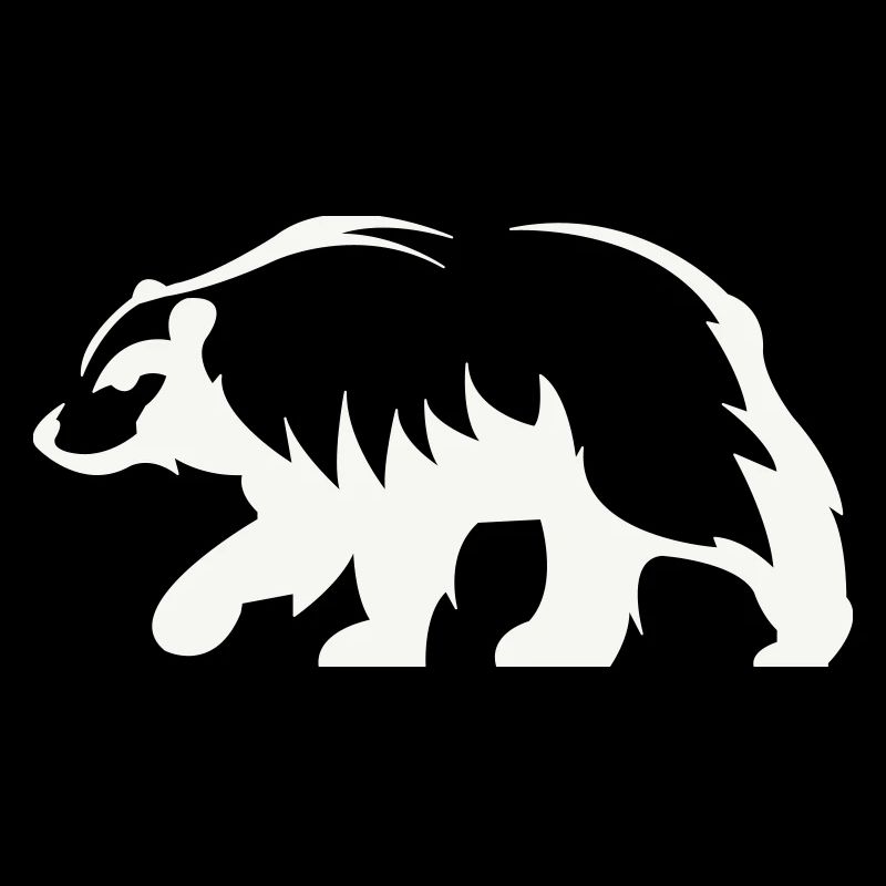 Silhouette d’ours