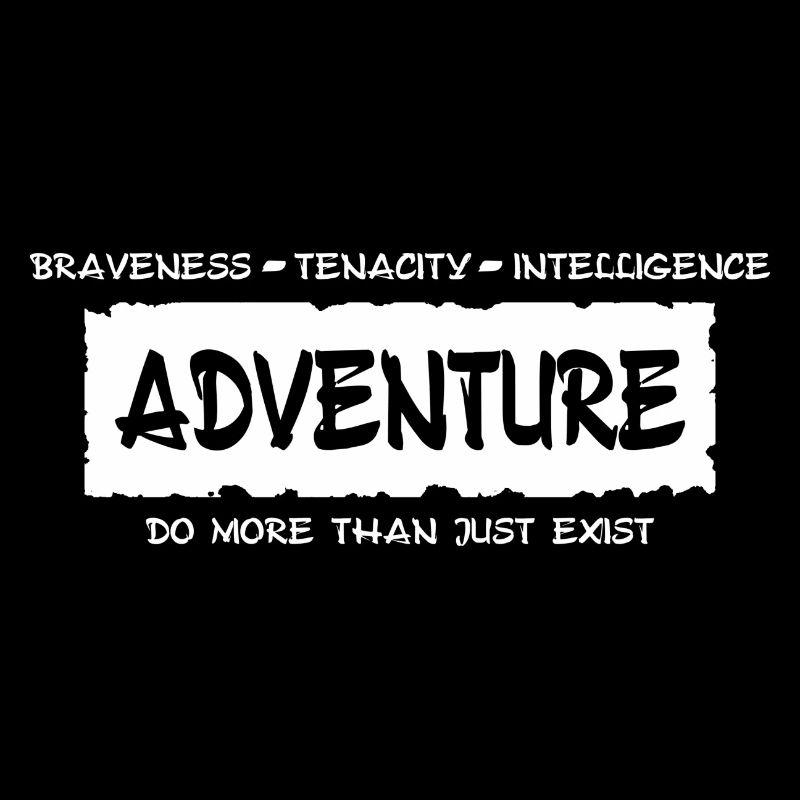 Abenteuer (Typografisches Design) #2