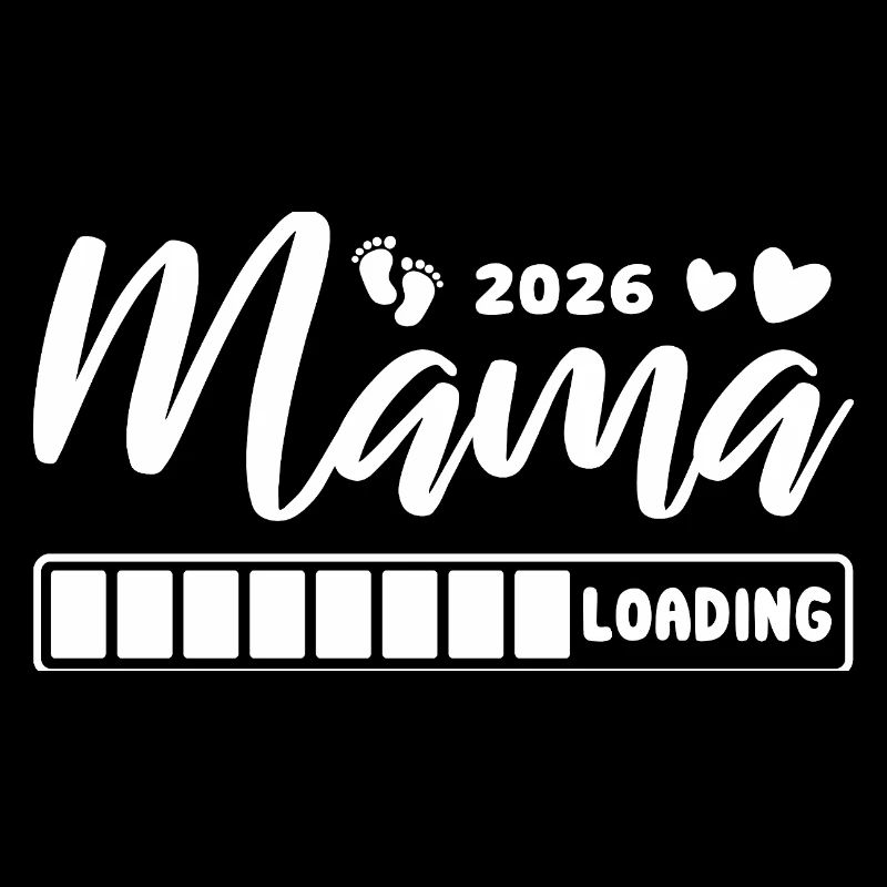 Mama 2026 loading - Schwangerschaft - Geschenk