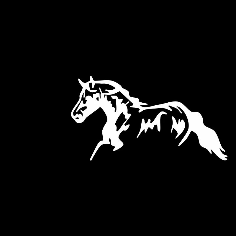 Horses stallion - mare - foal