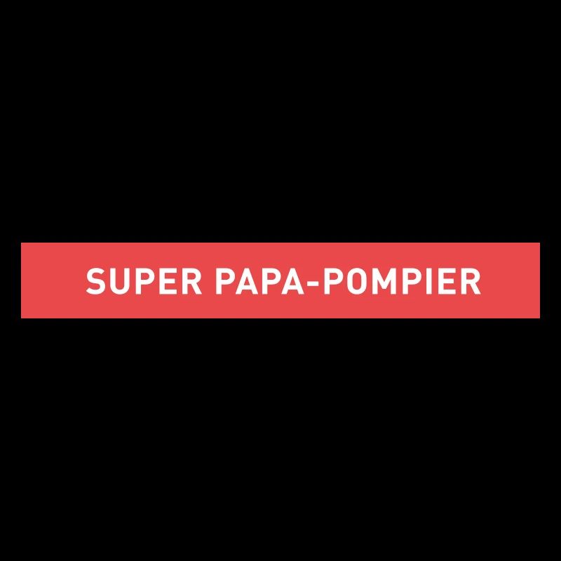 SUPER PAPA POMPIER Uniforme de Pompier