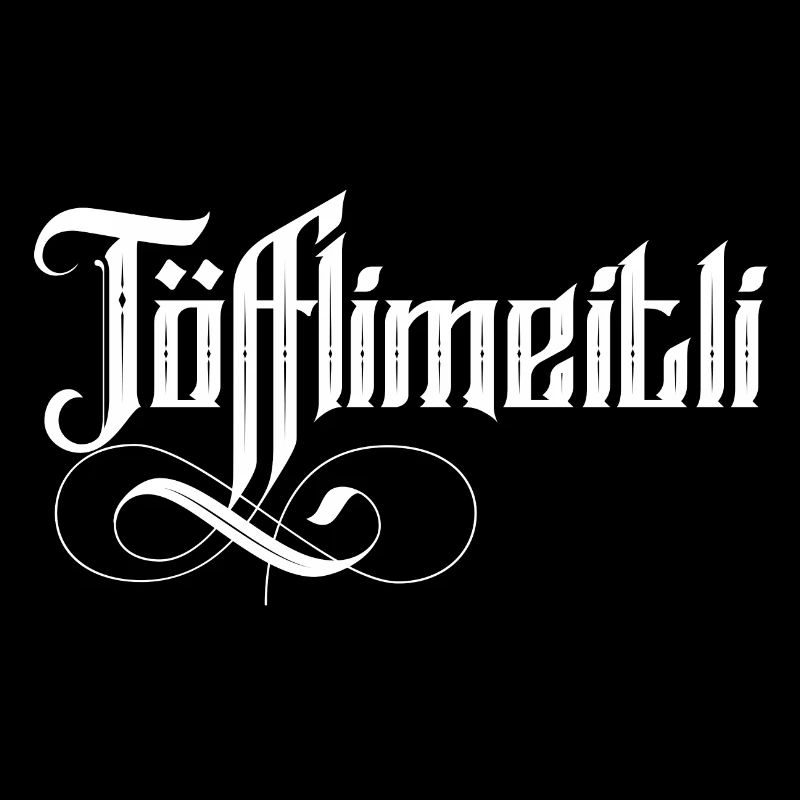 Schweizerdeutsch Motorradfahrerin Töfflimeitli