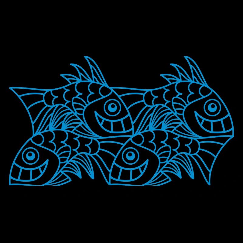 Escher poisson interactif