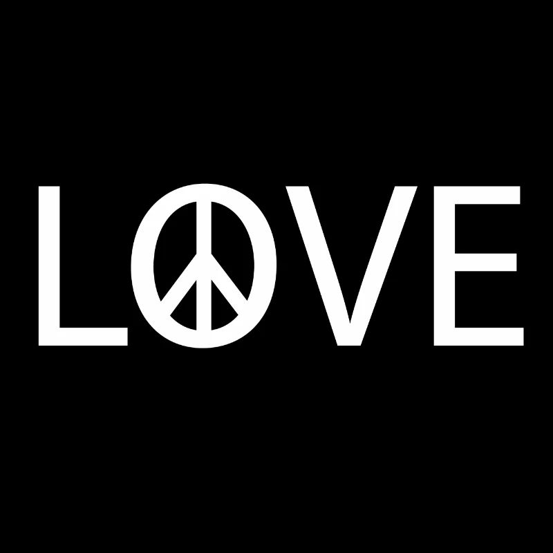 Love Peace Hippie Kostüm Friede Freiheit