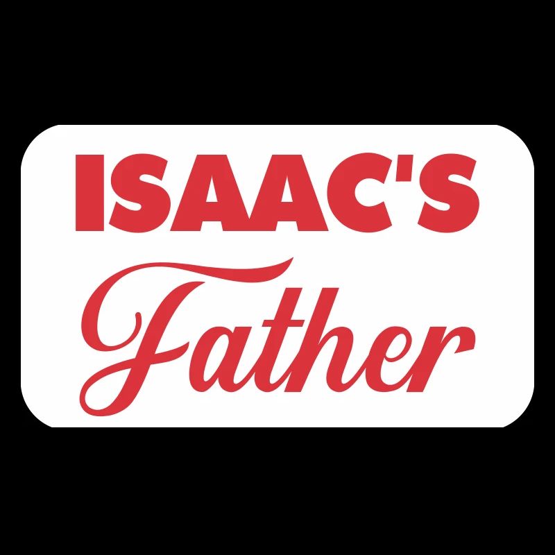 Conception de célébration du père d’Isaac