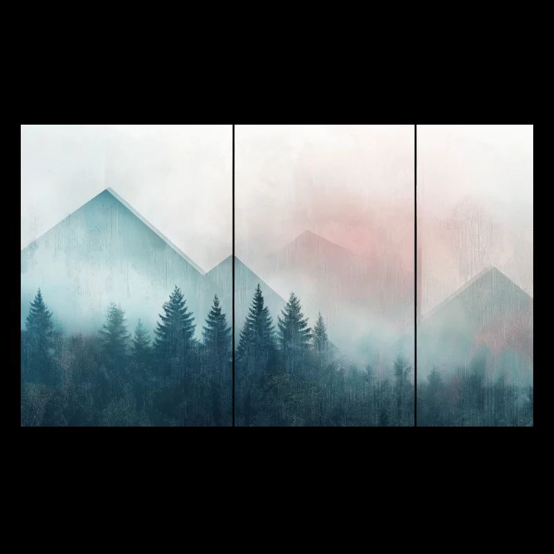 Montagnes Vintage