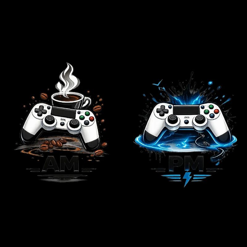 AM Coffee PM Gaming
