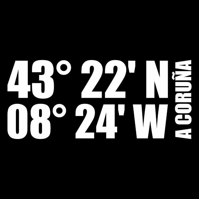 A Coruña coordinates